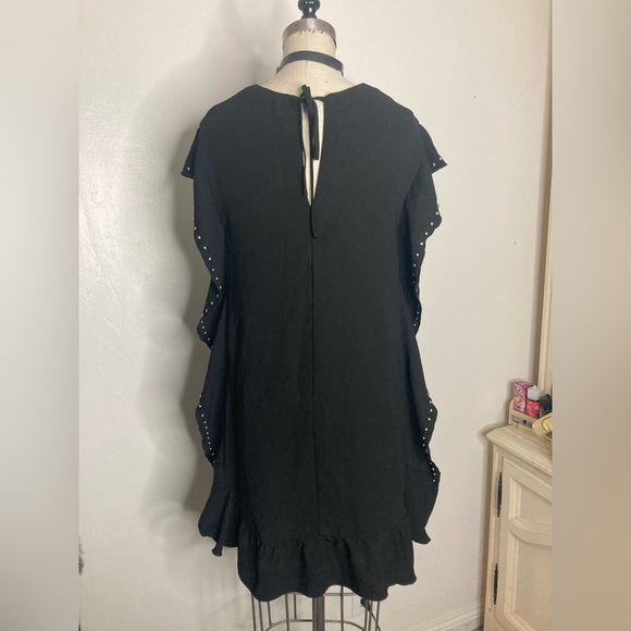 Like new mango round studs flutter minidress - Picture 9 of 10